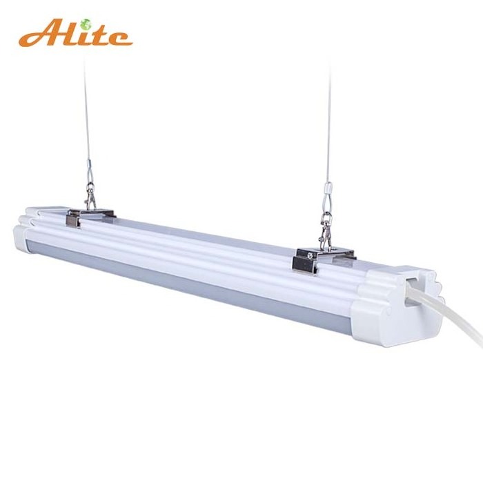 Commercial Supermarket shop 4000K 4ft Linkable 30W triproof tube office fixture batten bar led linear light