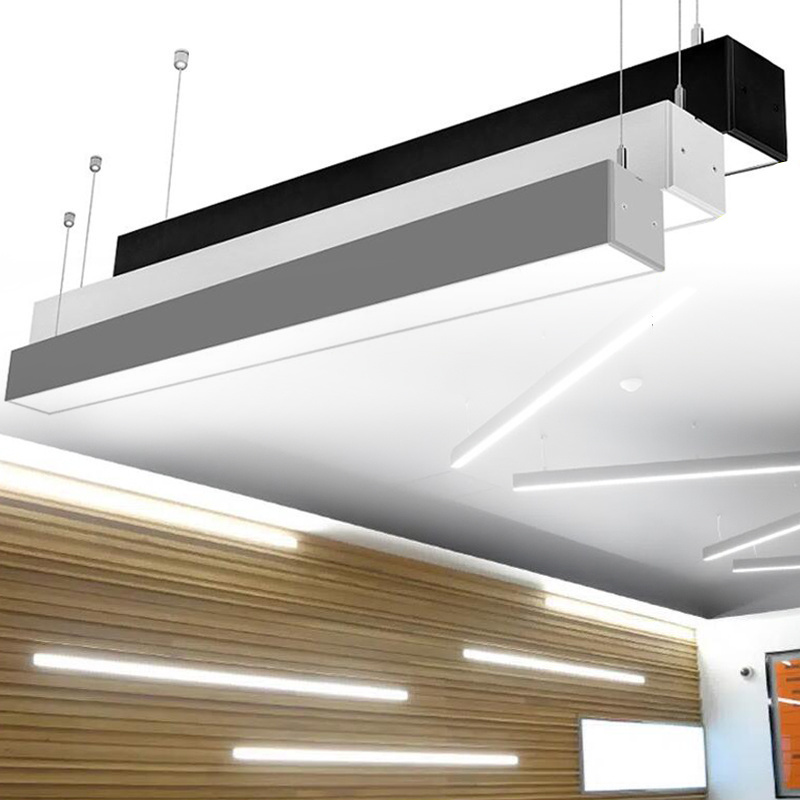 Alite Aluminum Ceiling Recessed Lighting System Linkable Seamless Office Corridor Pendant Led Linear batten Light