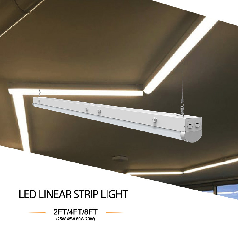 4' 40W T5 Led Tube Lighting Office CCT&Watt tunable led batten light with Microwave Sensor