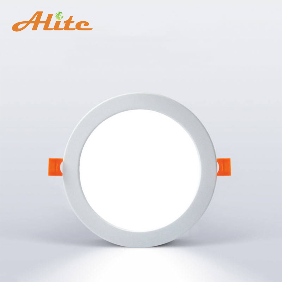 Ultra Thin Recessed Mounted Commercial Lighting Warm White Aluminum Led Panel Light Ceiling Downlight