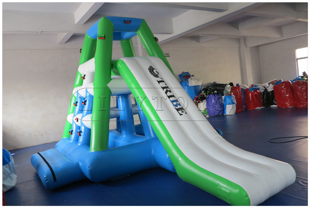 Big Inflatable Water Park Factory Price Floating Inflatable Aquapark floating water slide