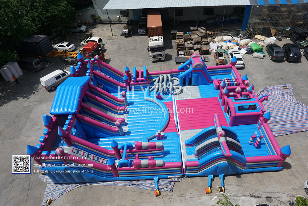 Funfair equipment , attraction indoor jumping playground Amusement Park Manufacturers inflatable Carnival  castle