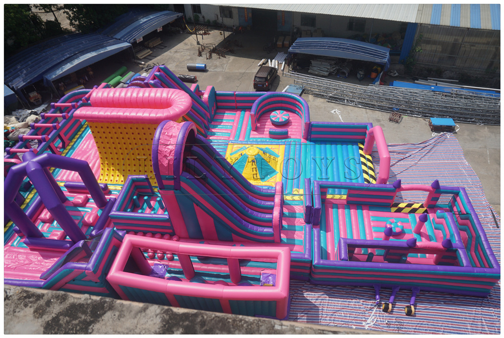 Giant commercial inflatable indoor outdoors theme park inflatable amusement playground