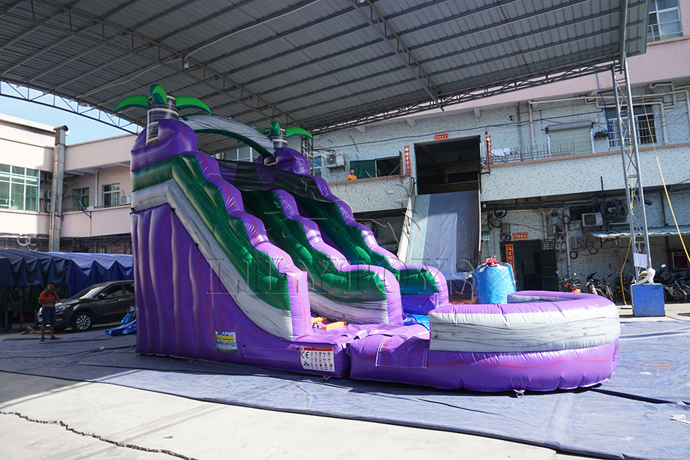 high quality commercial backyard giant big inflatable waterslide water pools slide for adults