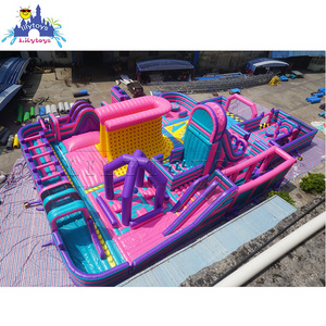 Giant commercial inflatable indoor outdoors theme park inflatable amusement playground