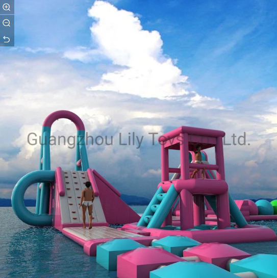 Amazing Giant Outdoor Mobile Commercial Huge Inflatable Floating Aqua Play Water Park Games Equipment Product Playground