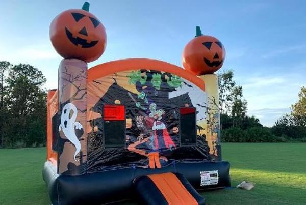 Halloween Jumping Bouncy Castle For Kids Halloween Bouncy House Inflatable