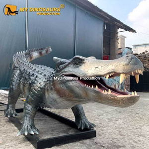 R Wild Animal Life Size Animatronic Alligator for Sale