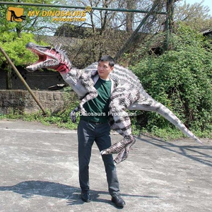 MY DINO Adults Lifelike Arm Dinosaur Puppet Spinosaurus Costume