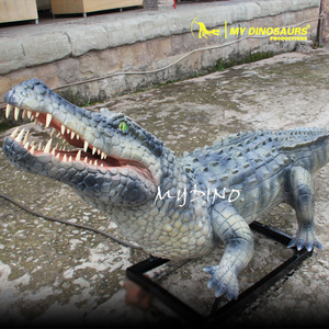 MY Dino AA115 Hot Sale Animatronic Model Animatronic Life Size Alligator