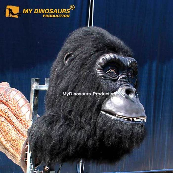 My Dino XJ163 Wall Decoration Animatronic Hanging Animal Gorilla Head