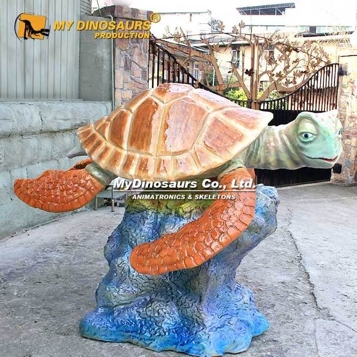 MY DINO AA-186 Amusement Park Attractions Marine Animal Sea Turtle