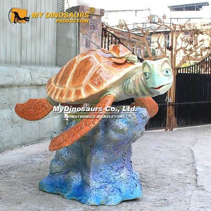 MY DINO AA-186 Amusement Park Attractions Marine Animal Sea Turtle