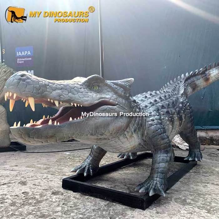 R Wild Animal Life Size Animatronic Alligator for Sale