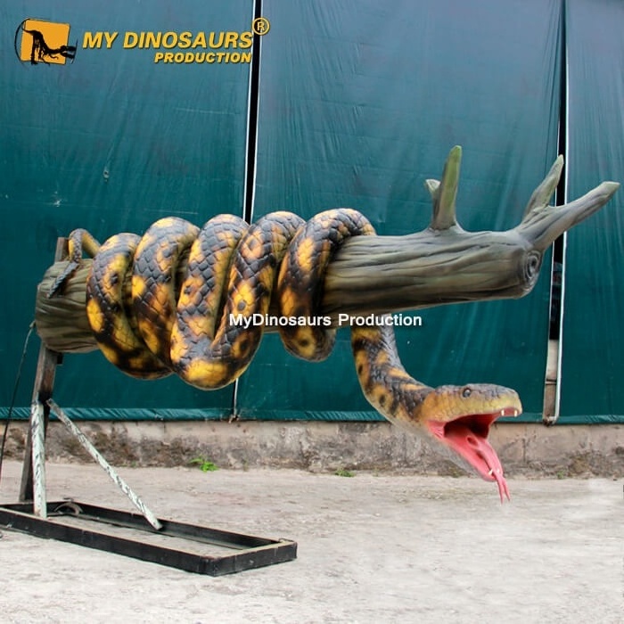 My Dino XJ182 Silicone Rubber Life Size Jungle Animals Animatronic Snake