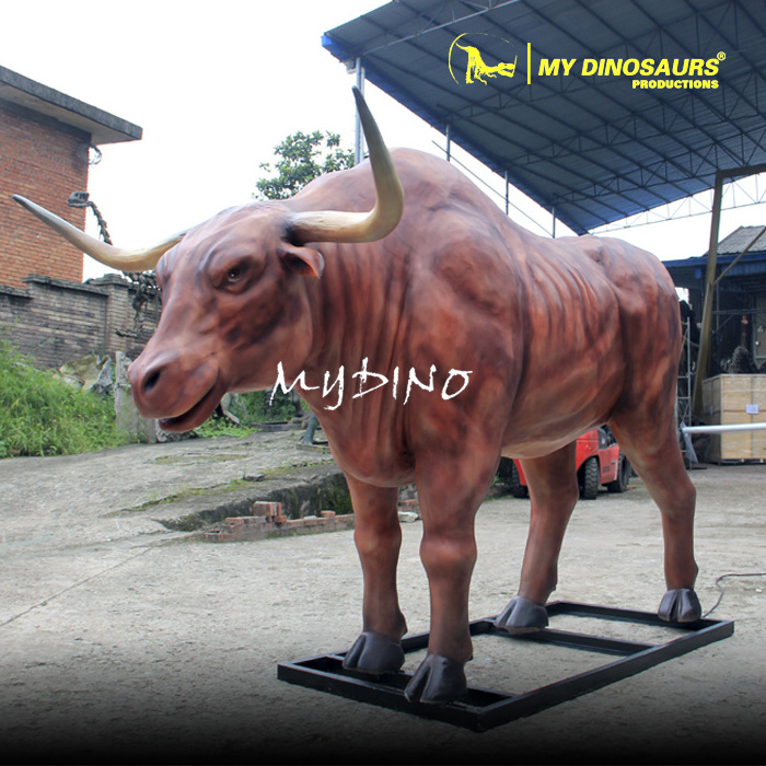 MY Dino AA137 Large Animal Statue Mechanical Bull for Sale