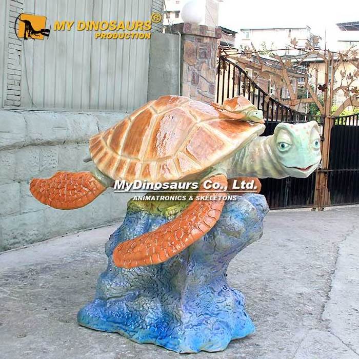 MY DINO AA-186 Amusement Park Attractions Marine Animal Sea Turtle