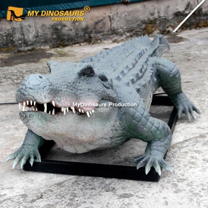 R Wild Animal Life Size Animatronic Alligator for Sale