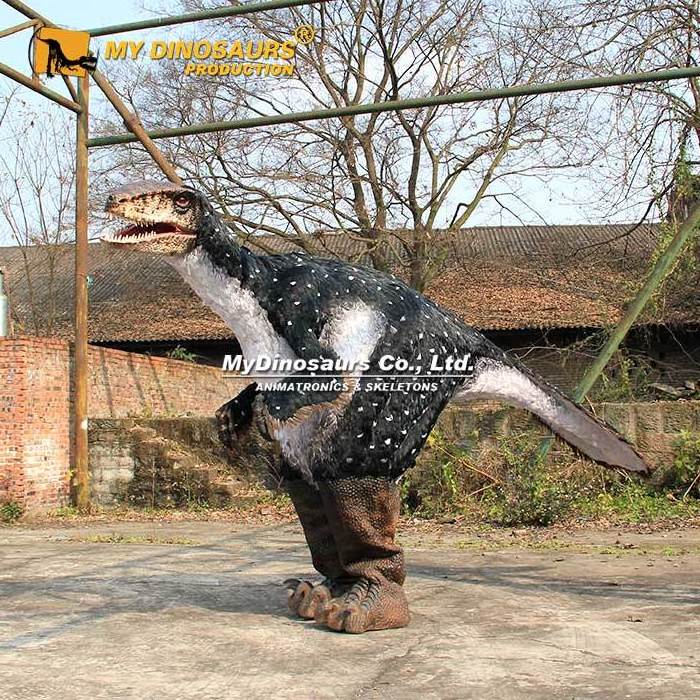 R Realistic Velociraptor Vivid Animatronic Dinosaur Costume