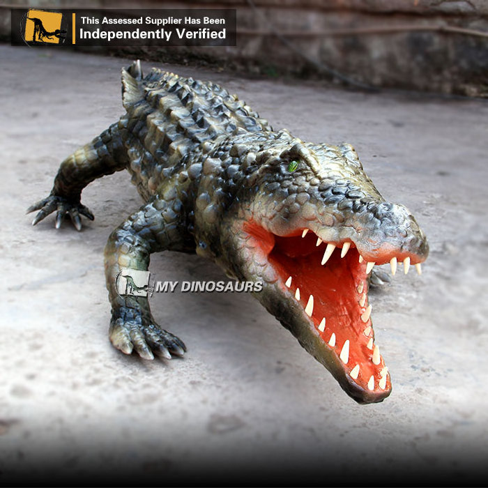 MY Dino AA115 Hot Sale Animatronic Model Animatronic Life Size Alligator