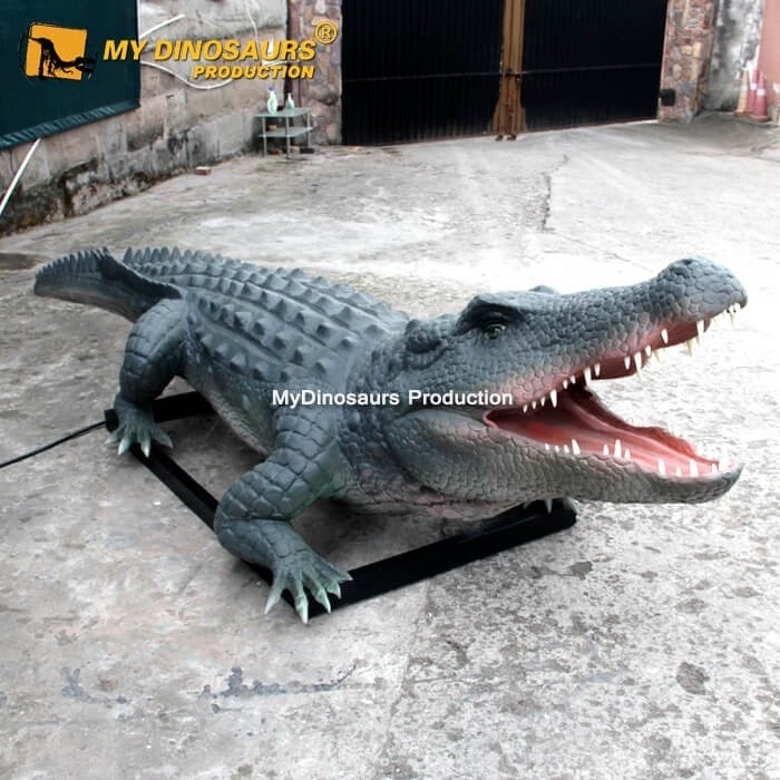 R Wild Animal Life Size Animatronic Alligator for Sale