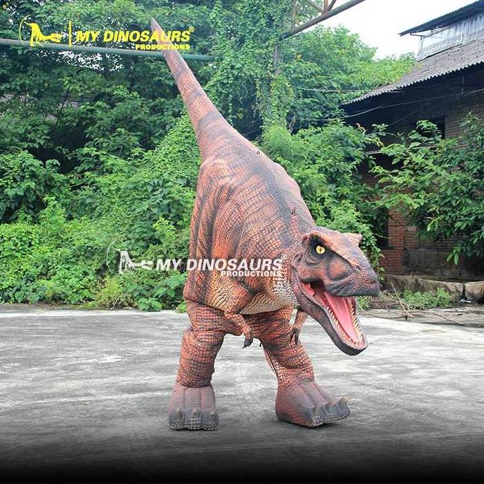 My Dino D Lifelike Adult T-rex Dinosaur Costume for Party