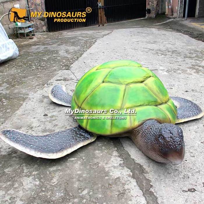 Z MY DINO AA-142 Animal Park Simulation Animal Model Animatronic Life Size Turtle