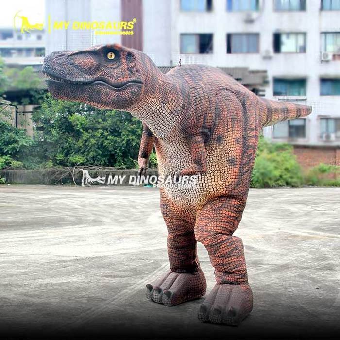 My Dino D Lifelike Adult T-rex Dinosaur Costume for Party