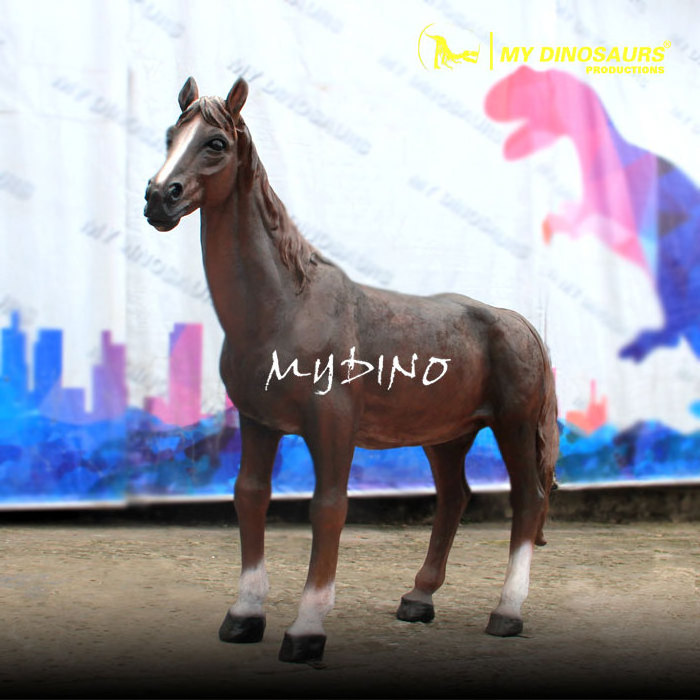 My Dino D51 Newly Life Size Fiberglass Animal Horse Model