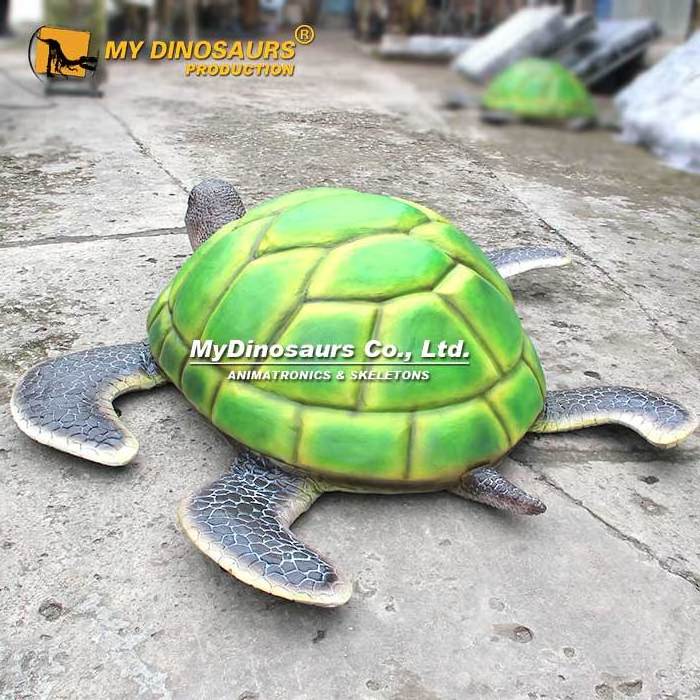 Z MY DINO AA-142 Animal Park Simulation Animal Model Animatronic Life Size Turtle