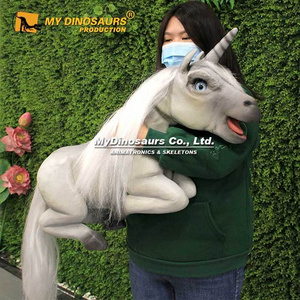 My Dino XJ138 Professional Rubber Animal Hand Puppet Baby Unicorn