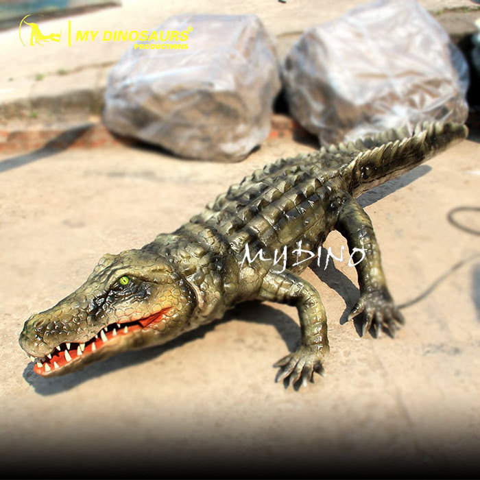 My Dino XJ270 Zoo Decoration Realistic Animatornic Animal Alligator