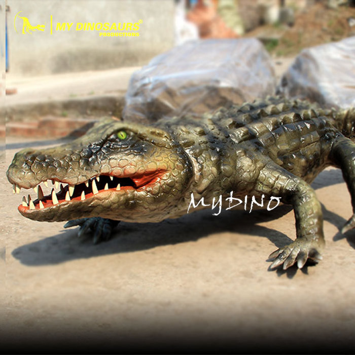 My Dino XJ270 Zoo Decoration Realistic Animatornic Animal Alligator