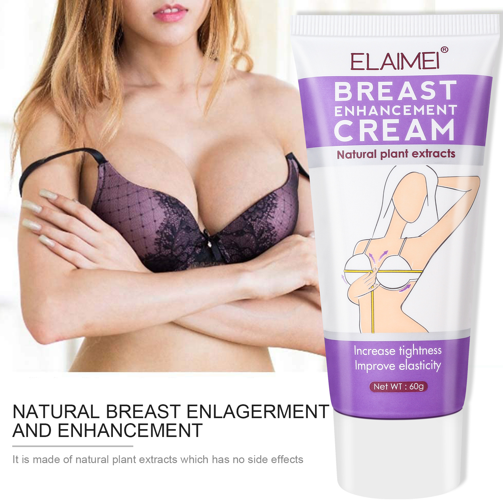 OEM Breast Enlargement Cream Chest Enhancement Promote Female Hormone Breast Lift Firming Massage Up Size Bust Care Breast Cream