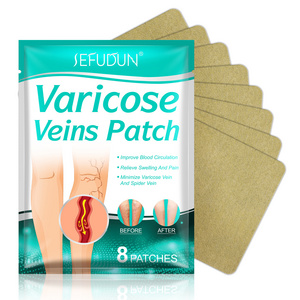 OEM Herbal Health Care Varicose Veins Treatment Patch Improve Blood Circulation Relieve Swelling Pain Varicose Medical Patch