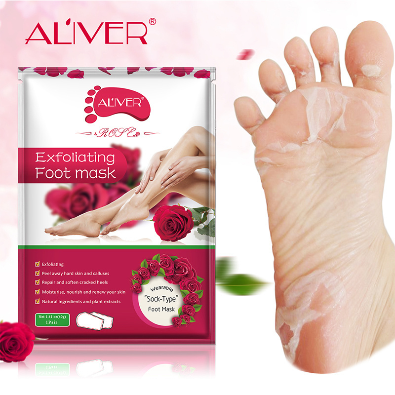 Repair Foot Skin Exfoliator Peel Off Calluses Dead Skin Callus Remover Baby Soft Smooth Touch Feet-Men Women Foot Peel Mask