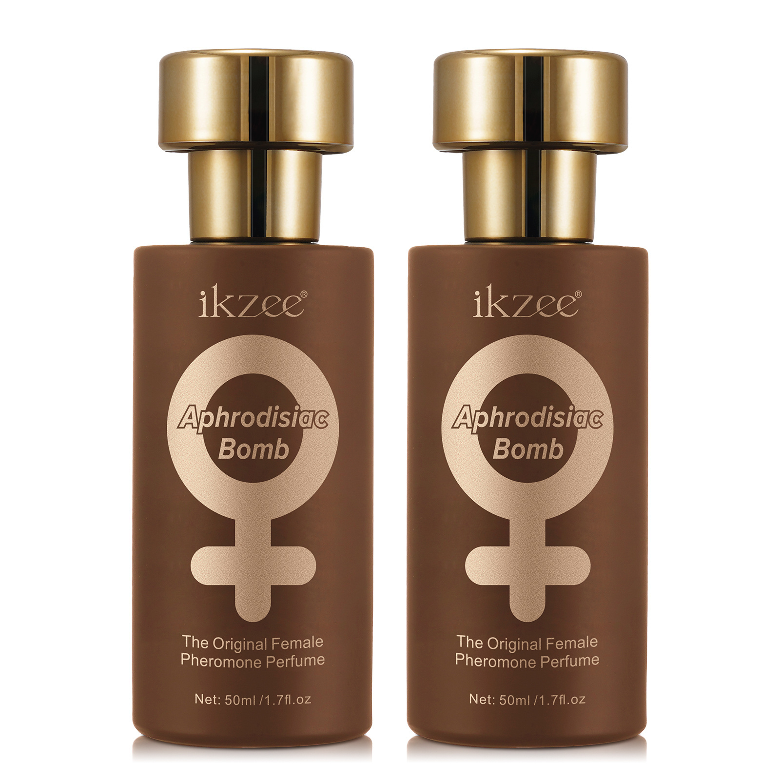 Ikzee Original Female Pheromone Perfume Aphrodisiac Sexy Spray Long Lasting Fragrance Lure Him Pheromone Perfume for Women 50ml