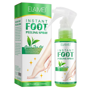 ELAIMEI  Remove Foot Dead Skin Spray Instant Foot Peeling Spray Foot Exfoliation Spray