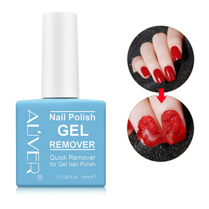 Magic nail polish remover that quickly and easily removes nail gel in 3-5 minutes