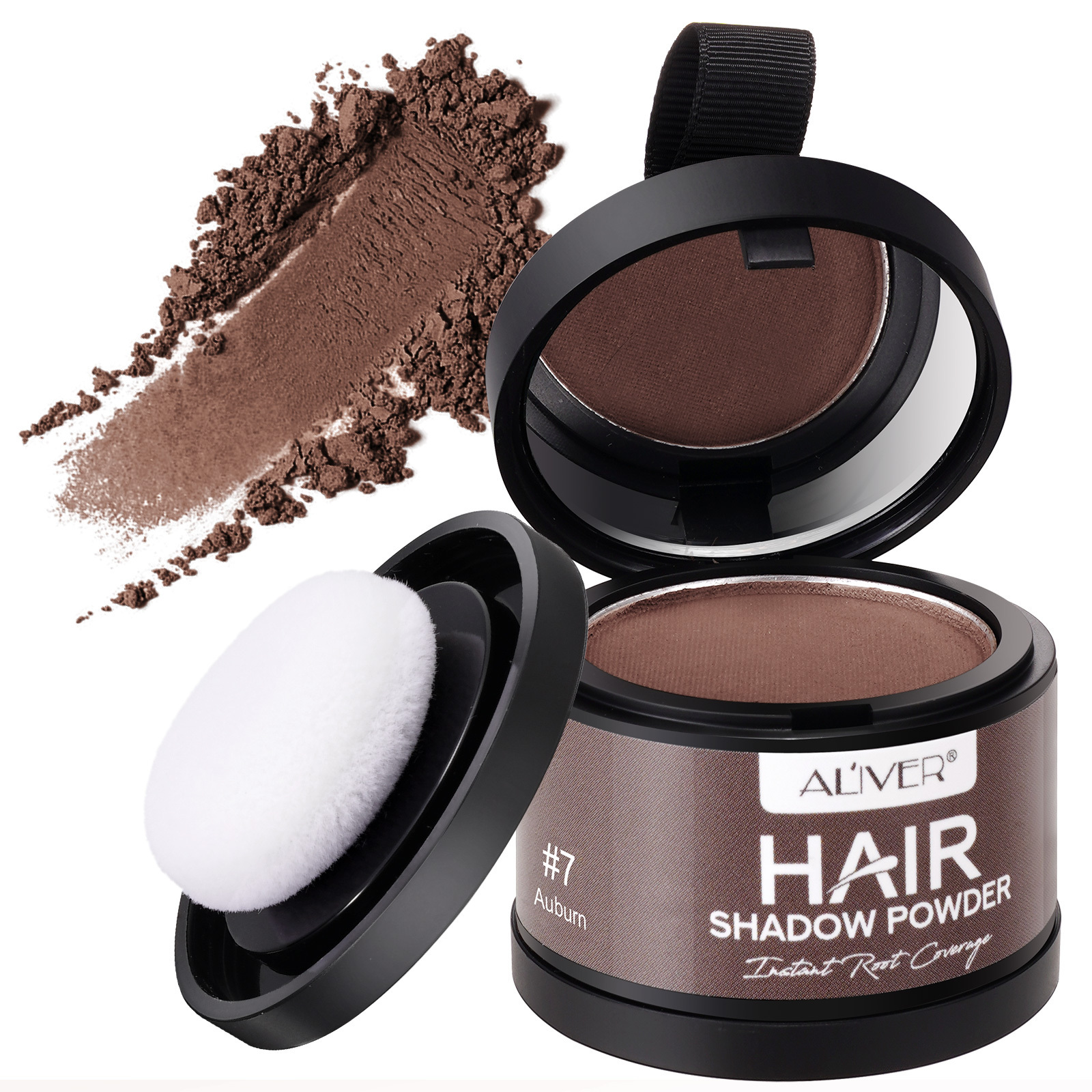 Wholesale Private Label Hairline Concealer Powder 10 Colors Thickening Hair Root Touch Up Hair Loss Powder Hair Shadow Powder