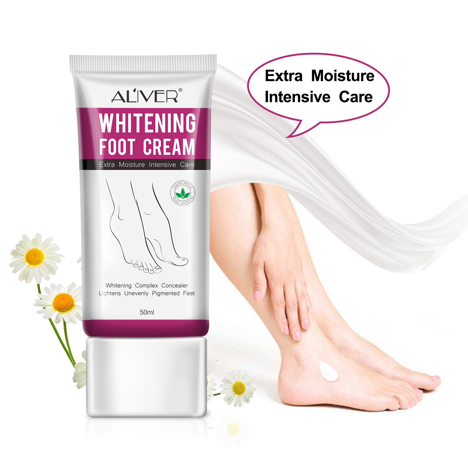 Professional Organic Anti Crack Foot Repairing Cream Best Nourishing Softening Whitening Foot Cream