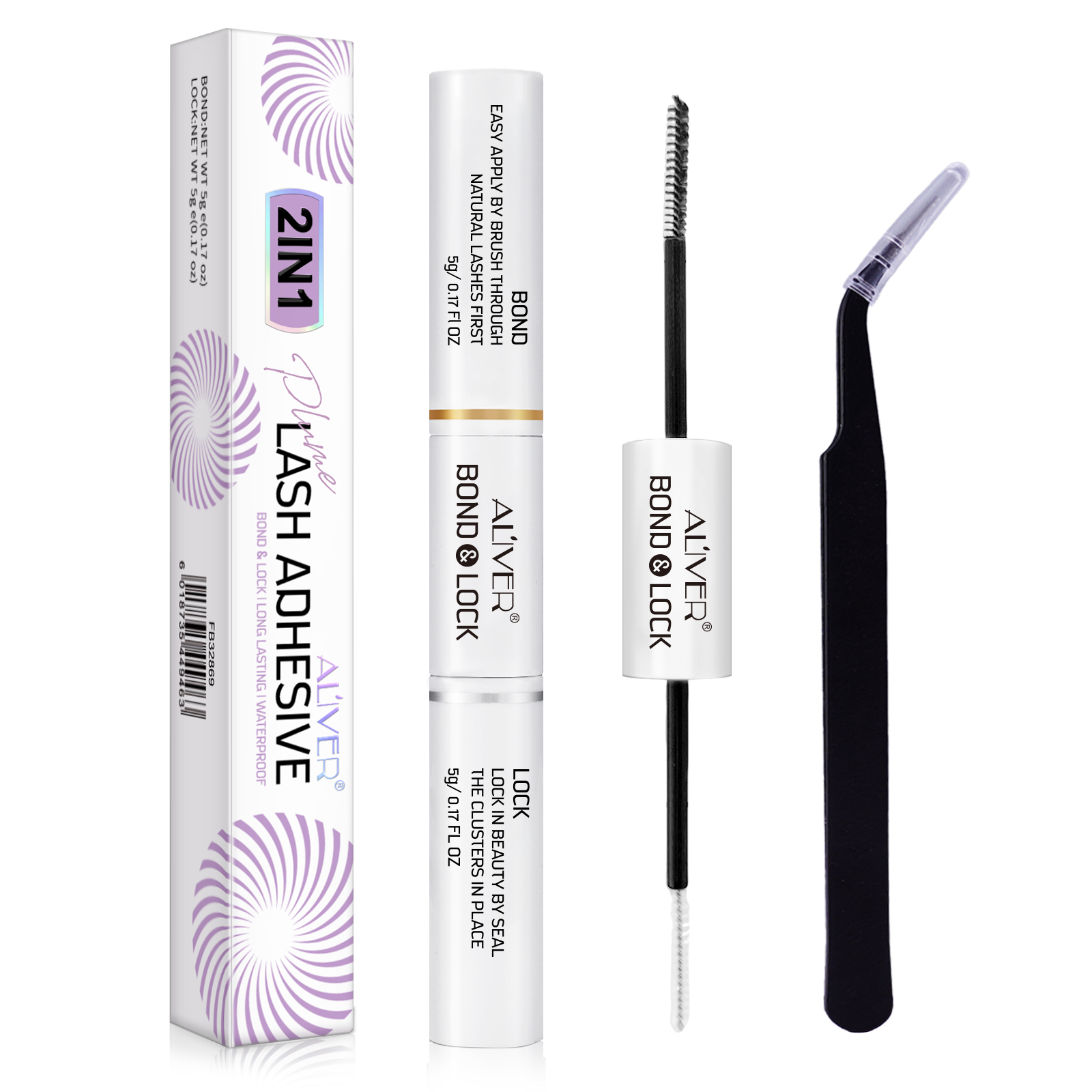 2In1 lash Adhesive Natural Long-Lasting Styling Eyelash Extension Glue lash bond and seal Eyelash Extension Glue