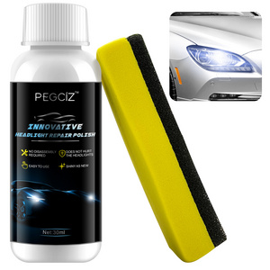 20ml Powerful Advance Headlight Repair Agent Car Headlamp Repair Fluid Liquid Kit Innovative Car Headlight Renewal Polish