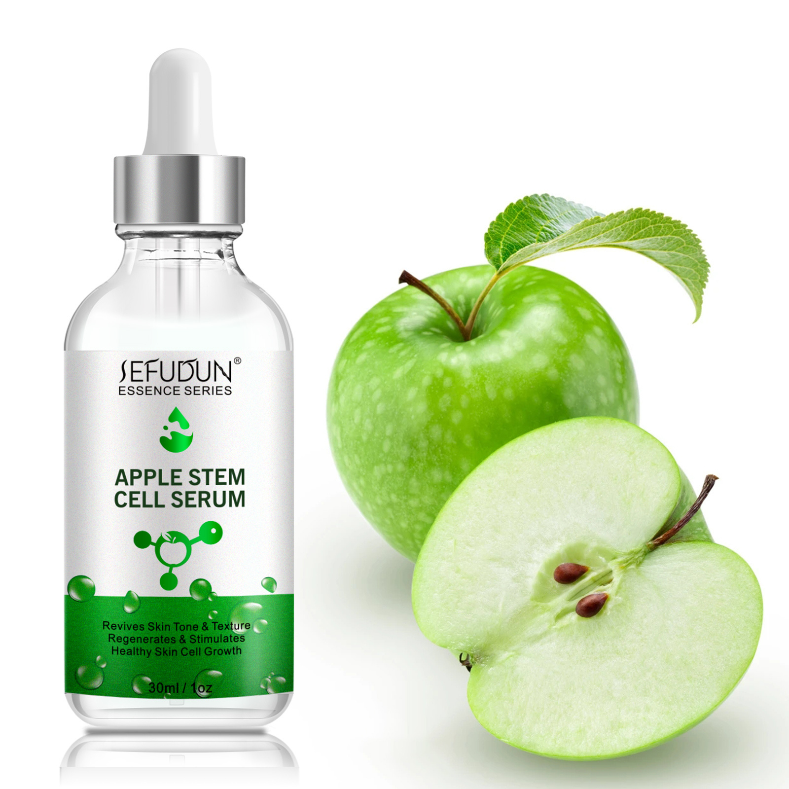 SEFUDUN 30ml Anti oxidat moisturizer hyaluronic-acid hydration boost anti-aging revives skin tone apple stem cell serum