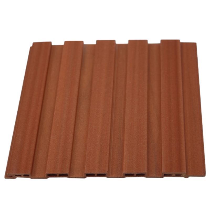 modern design water proof wpc wall cladding Wood plastic composite grille panel for interior exterior wall