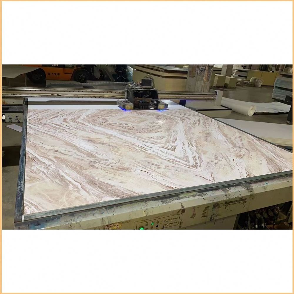 3D Coating Wall Panel 4X8 Uv Marble Alternative Pvc Sheet