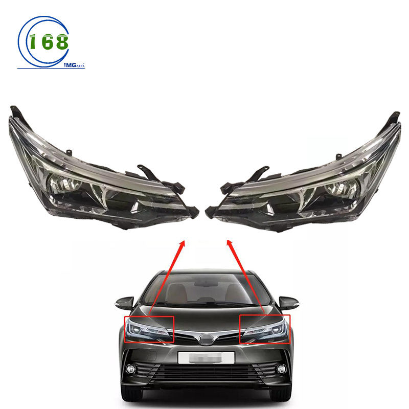 High Quality Led Light 81110-02P80 81150-02P80 Headlight For Toyota Corolla 2017 Eu Version Head Lamp