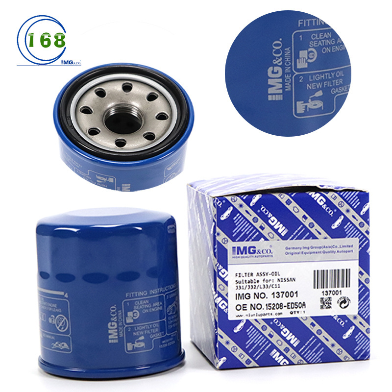 IMG Oil Filters Manufacturers Engine Oil Filter 15208-ED50A For Nissan X-Trail T32 2014 Teana sylphy Tiida qashqal