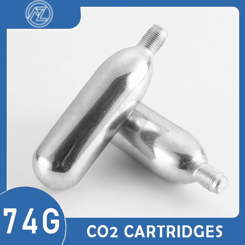 Refillable CO2 Cartridge  88g Small Co2 Cylinder Threaded Screw