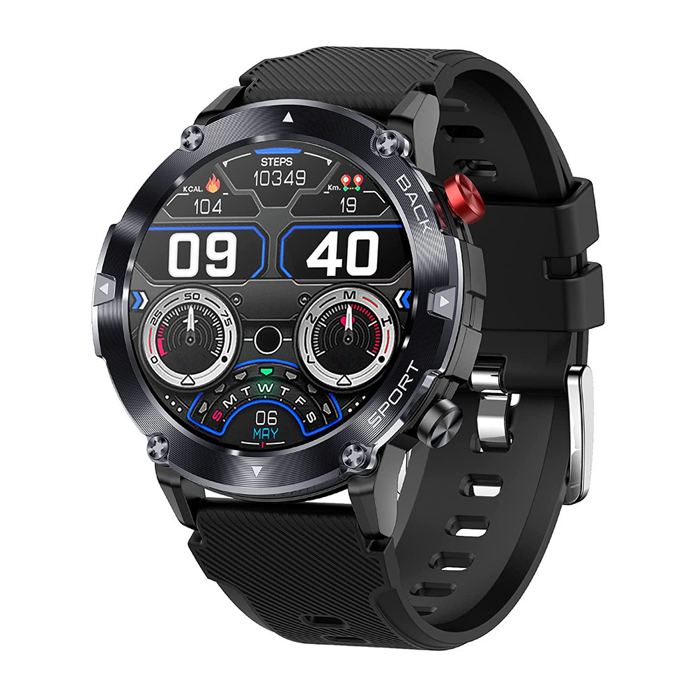 C21 Smart Watch Men BT Call Smartwatch IP68 Waterproof Health Monitor 360 HD 15 Days Standby Watch For Men